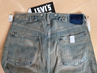 LEVI*S VINTAGE CLOTHING 27501-0004 W34L36 made in Japan product tag attaching vintage processing unused goods dead stock 