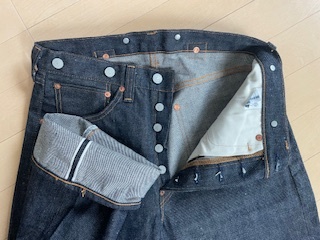 リーバイス 33501-0030 サンプル品 リジット W32 未使用品  デッドストック _画像5