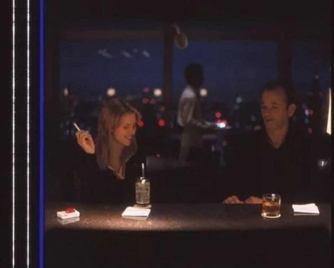 ロストイントランスレーション 35mm映画フィルム スカーレットヨハンソン シャーロット ビルマーレイ ●連続５コマ LOST IN TRANSLATION
