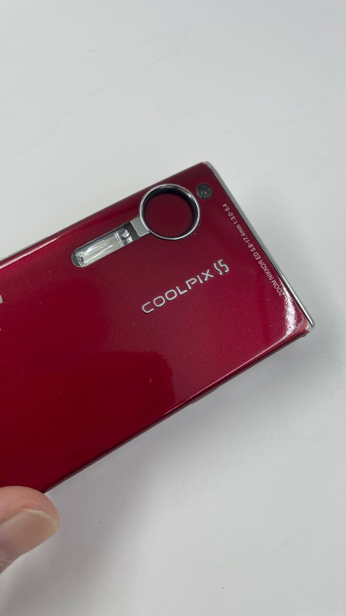 Nikon COOLPIX S5 赤 コンパクトデジタルカメラ Nikon COOLPIX