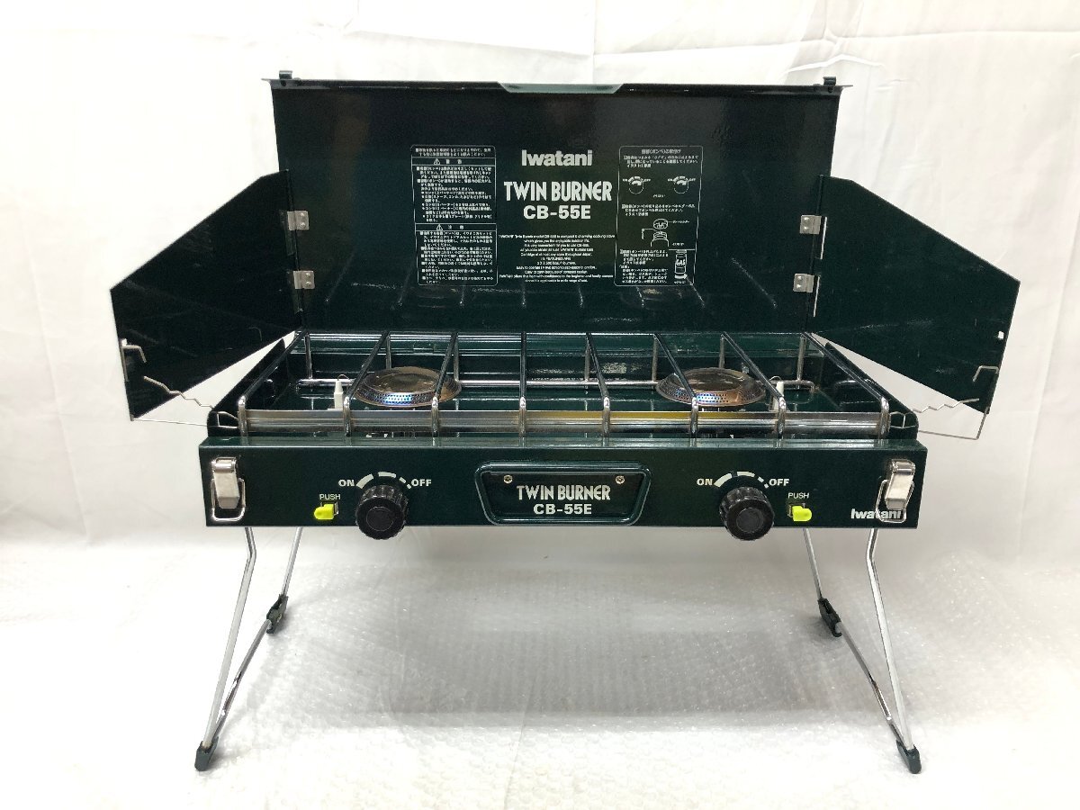 k148*120 【やや傷汚れ有】 1円~ Iwatani イワタニ TWIN BURNER k148*120 【やや傷汚れ有】 1円~ Iwatani イワタニ TWIN BURNER