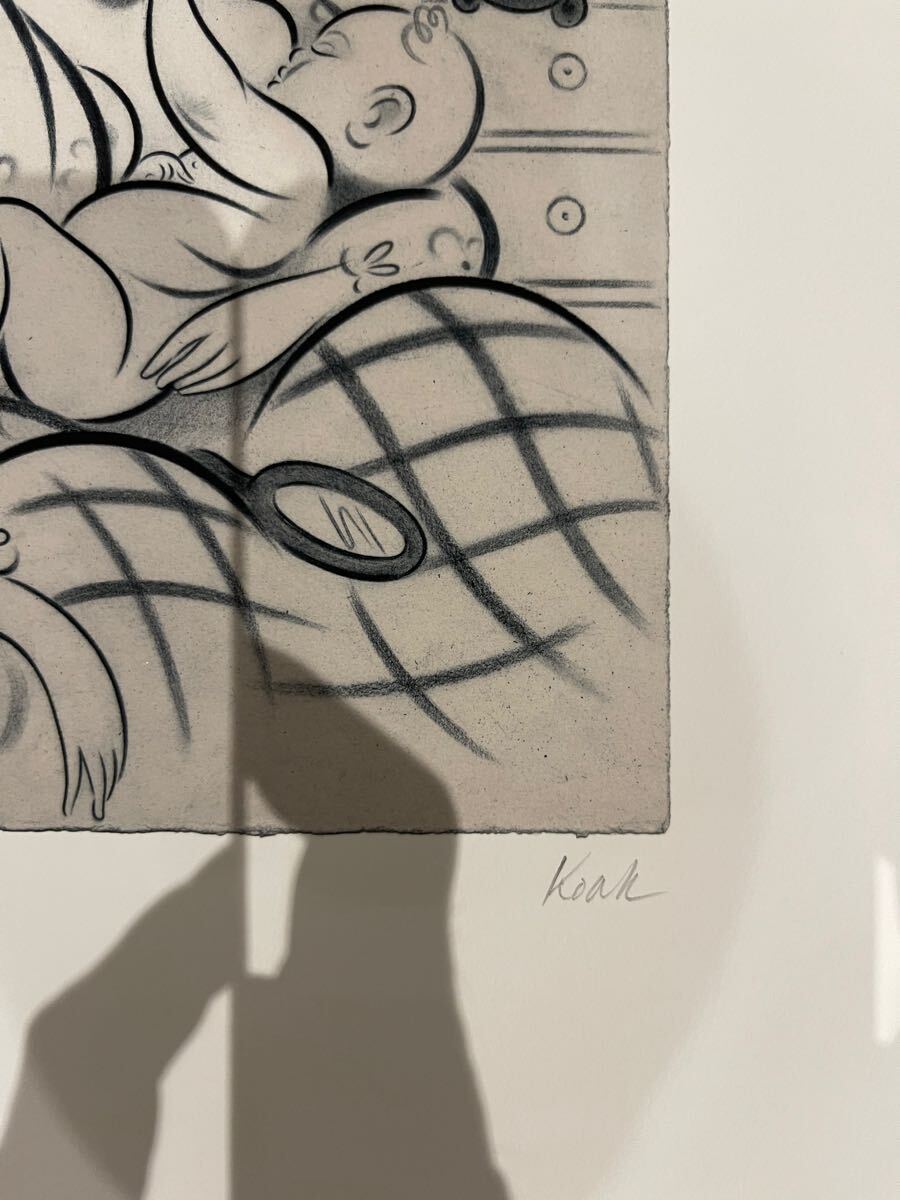 KOAK コアック 「The Axis」版画100部限定 Yahoo!オークション - KOAK コアック 「The Axis」版画100部限定