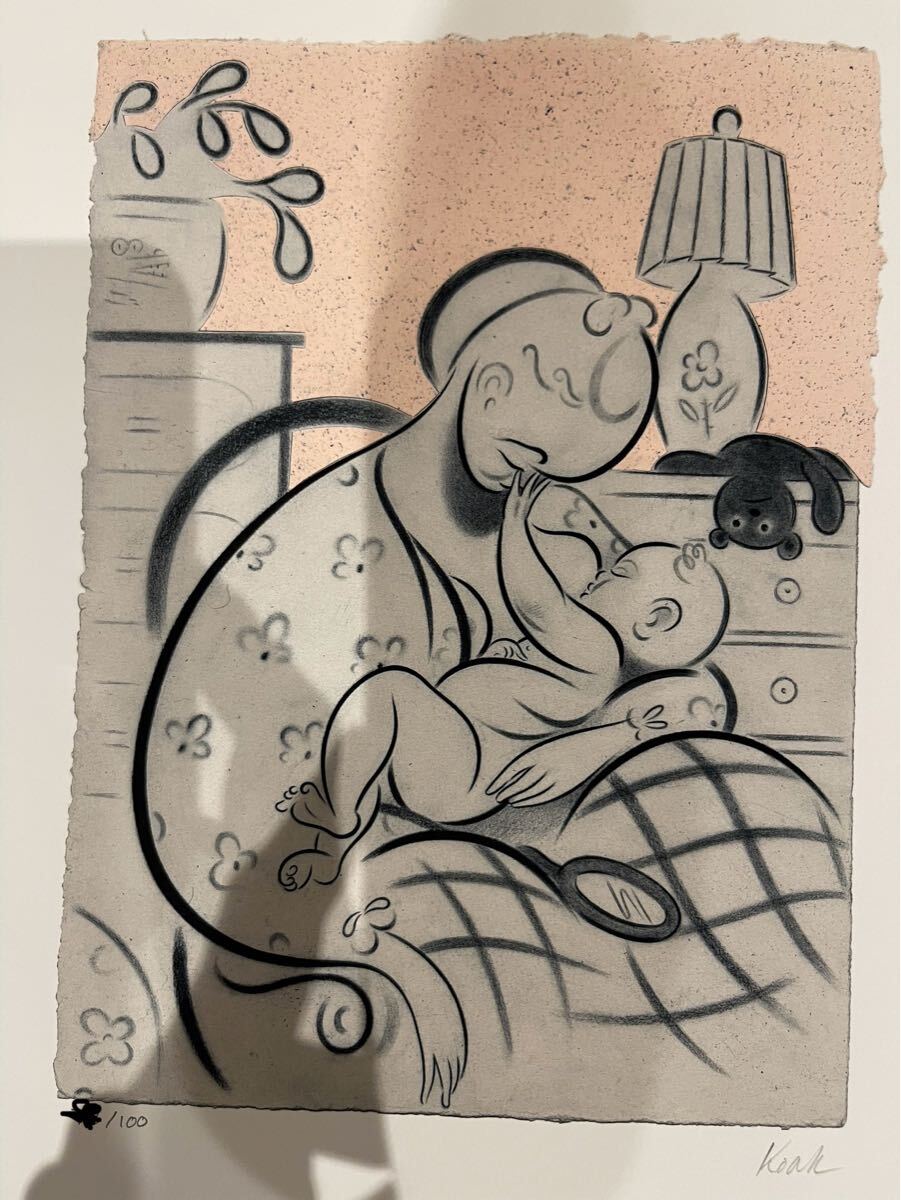 KOAK コアック 「The Axis」版画100部限定 Yahoo!オークション - KOAK コアック 「The Axis」版画100部限定