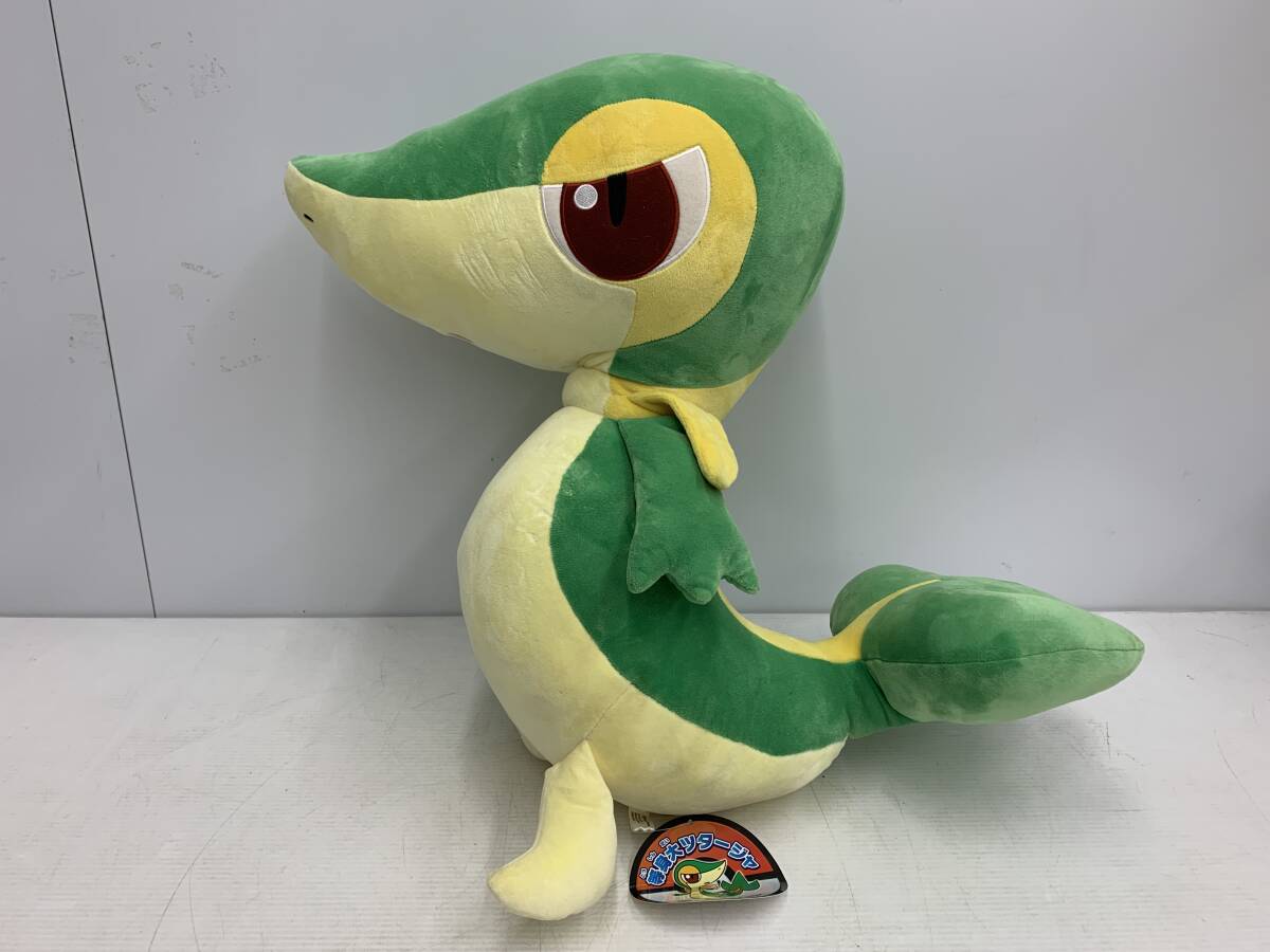 タグ付き】 等身大 ツタージャ ぬいぐるみ ポケモン タグ付き】 等身大 ツタージャ ぬいぐるみ ポケモン