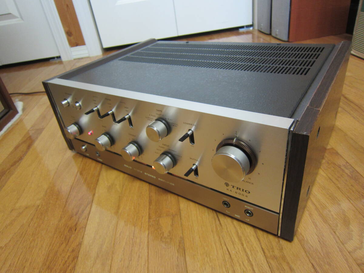 TRIO 　トリオ　　　プリメインアンプ　　　KA-6004　　　音出ました。