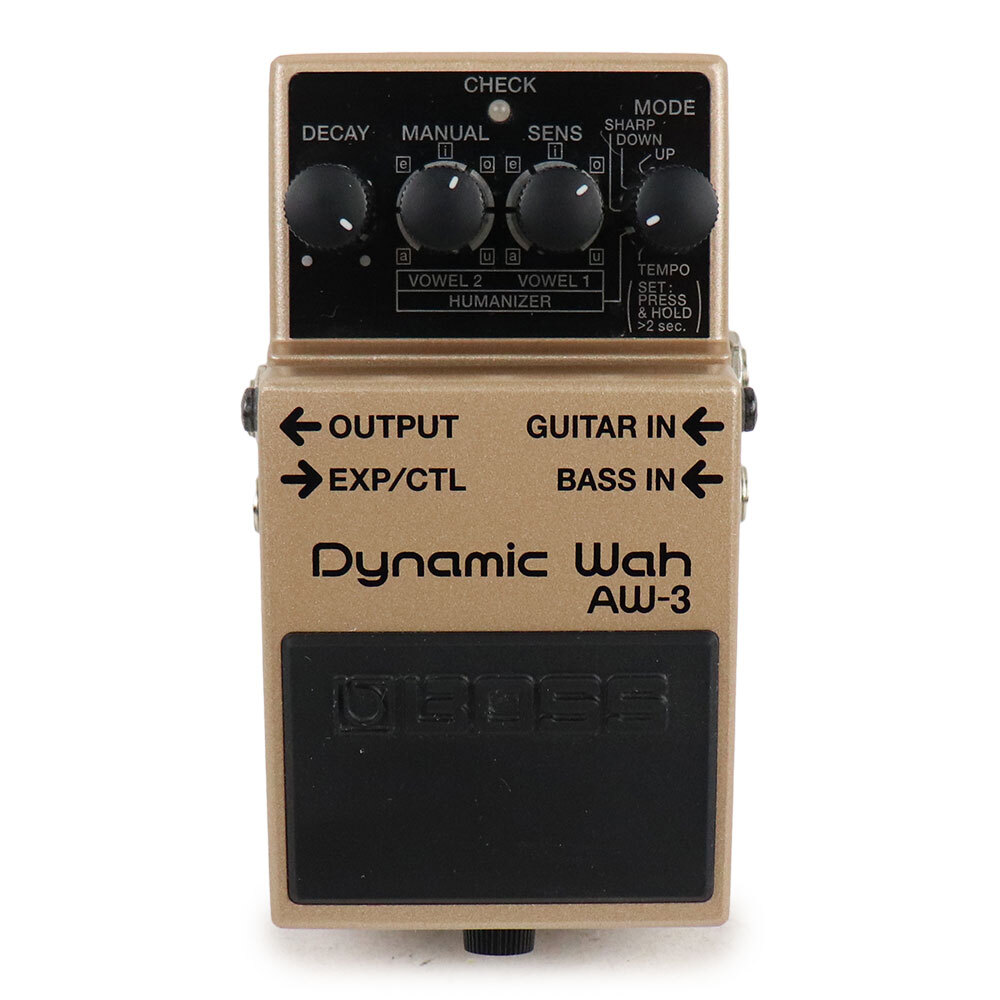 【】ダイナミックワウ エフェクター BOSS AW-3 Dynamic Wah ボス オートワウ ギターエフェクター ベースエフェクター