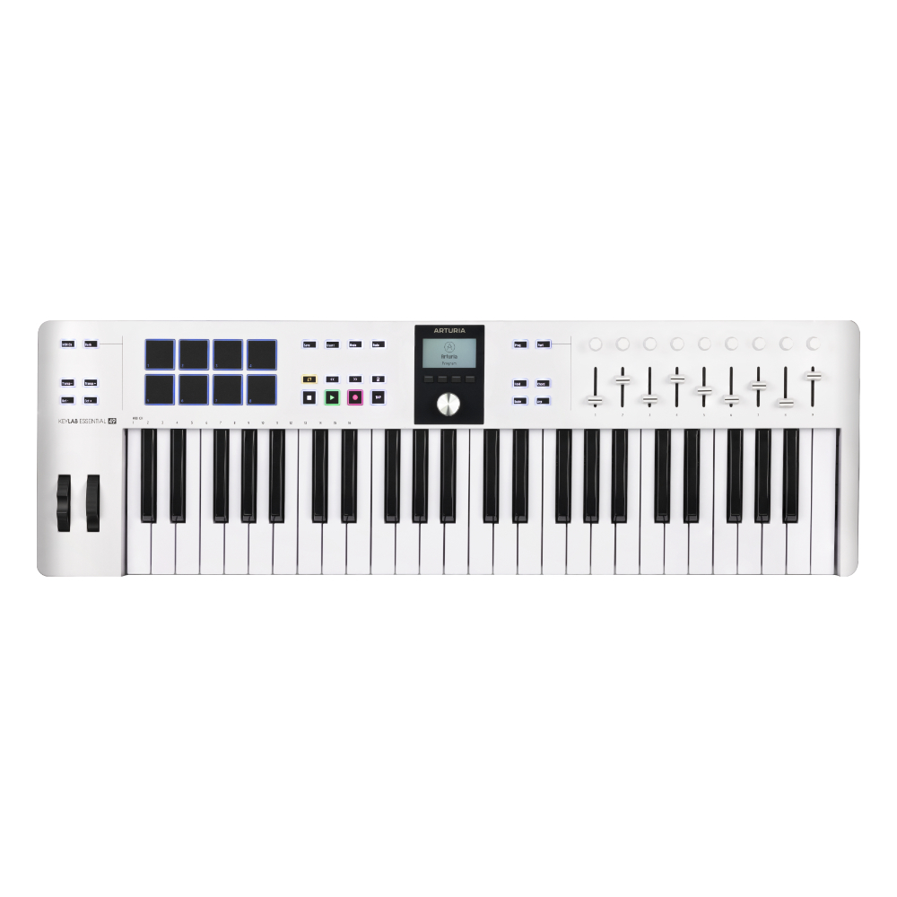 ARTURIAa- Tria MIDI клавиатура 49 ключ KeyLab Essential 49 mk3 WH частота ru soft есть 