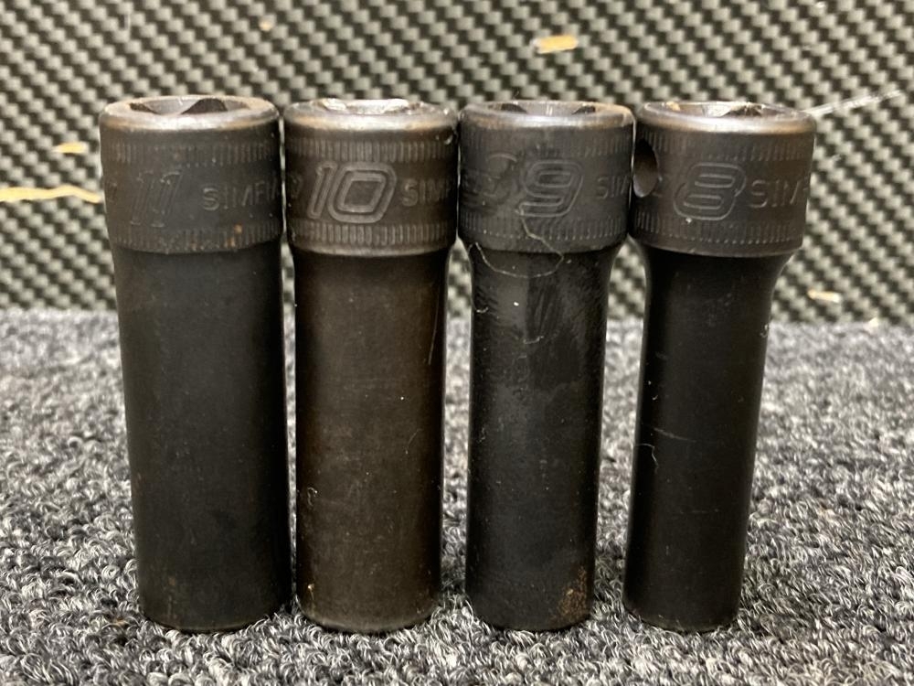 013?おすすめ商品?スナップオン　Snap-on ディープインパクトソケット SIMFM8～24 14個(gè)セット ※臺(tái)座は代用品