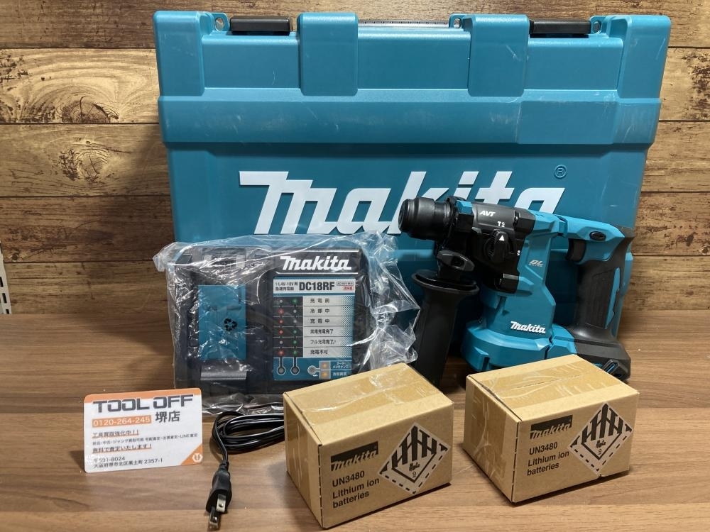 011◎未使用品◎マキタ makita 18V18mm充電式ハンマドリル HR183DRGX