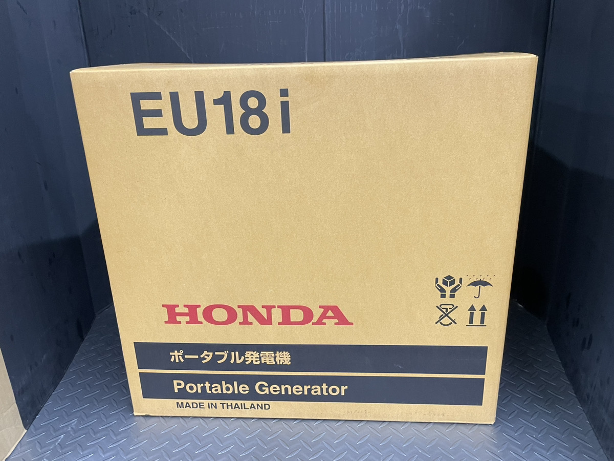 014〇未使用品・即決価格〇ホンダ honda インバーター発電機 EU18i 定格出力 1.8kVA 燃料タンク容量 3.6L