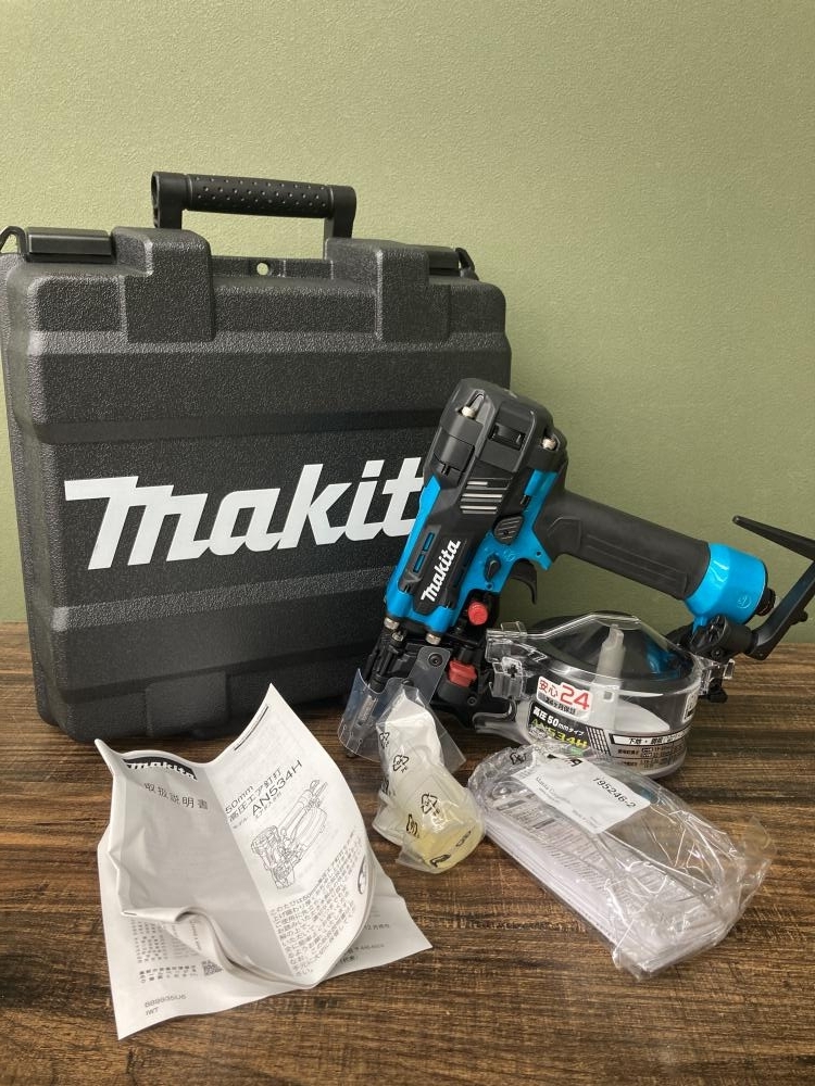 022●未使用品●makita マキタ 50mm高圧エア釘打 AN534HM