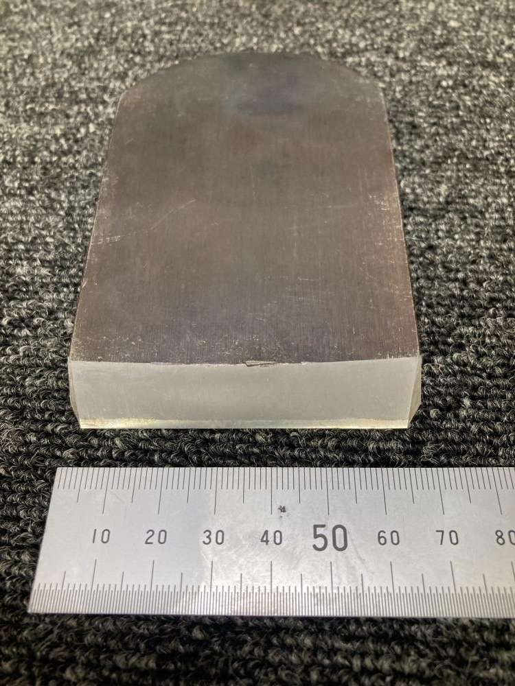 013?未使用品?播州三木　山口房一 美樹八郎　最高級　鉄石之一斷 刃幅72ｍｍ 鉋身　長期保管品 ②
