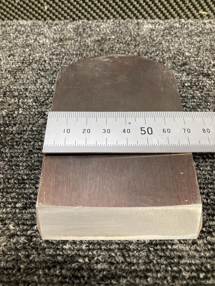 013?未使用品?播州三木　山口房一 美樹八郎　最高級　鉄石之一斷 刃幅72ｍｍ 鉋身　長期保管品 ④