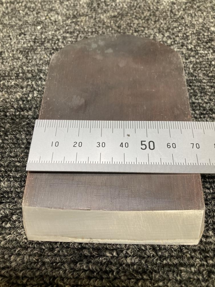 013?未使用品?播州三木　山口房一 美樹(shù)八郎　最高級(jí)　鉄石之一斷 刃幅72ｍｍ 鉋身　長(zhǎng)期保管品 ⑥