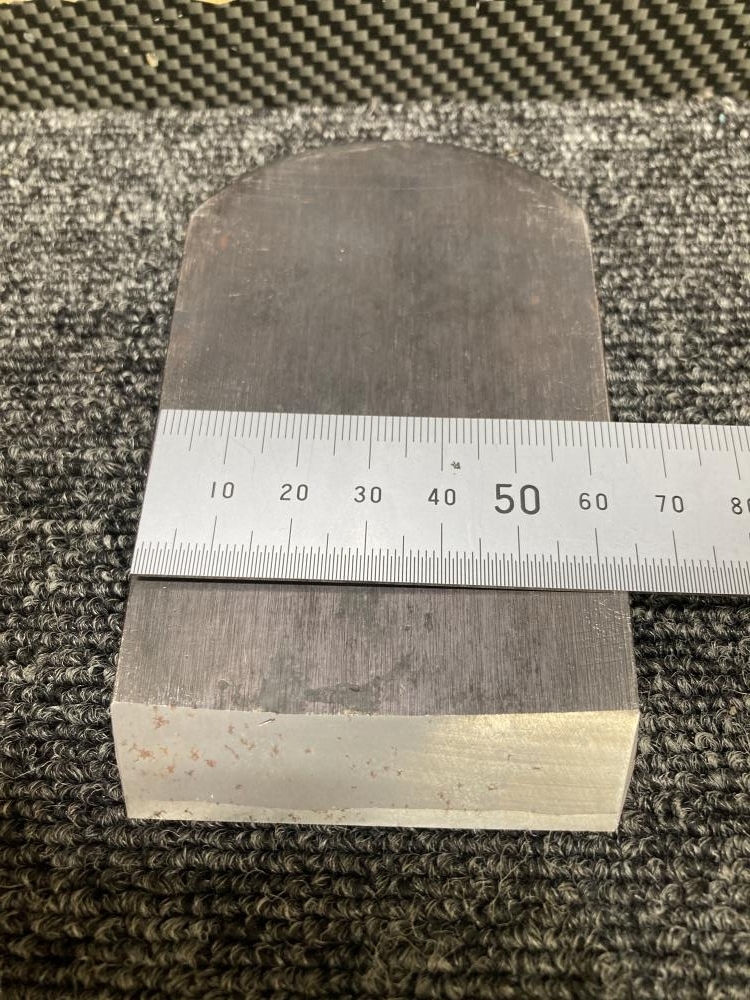013?未使用品?播州三木　山口房一 左文字　鉋　かんな 約67ｍｍ 別打　名作　長(zhǎng)期保管品　カンナ ①