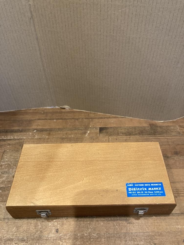 020♪ジャンク品・即決価格♪NSK 電子マイクロメーター DigotriX Mark Ⅱ ※精度不明 精度不明の為ジャンク扱い