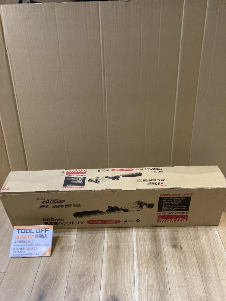 024▽未使用品▽マキタ 充電式ヘッジトリマ MUH010GRDX 切断機 024▽未使用品▽マキタ 充電式ヘッジトリマ MUH010GRDX 切断機