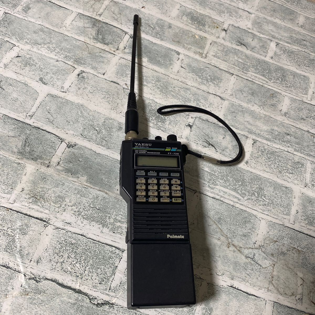 (80)YAESU портативный машина FT-728 FBA-17 текущее состояние товар 