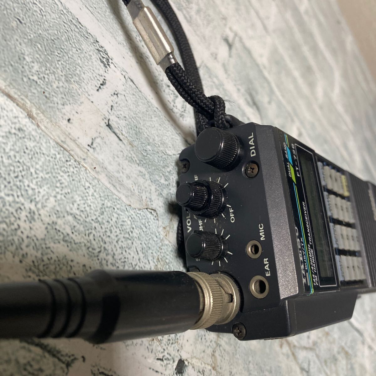(80)YAESU портативный машина FT-728 FBA-17 текущее состояние товар 