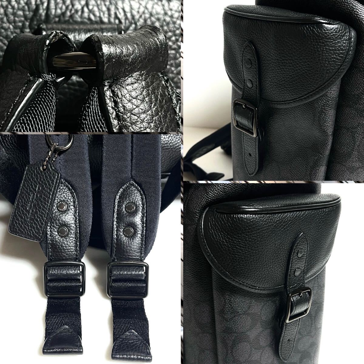 COACH コーチ HITCH BACKPACK IN SIGNATURE ヒッチ バックパック COACH コーチ HITCH BACKPACK IN SIGNATURE ヒッチ バックパック