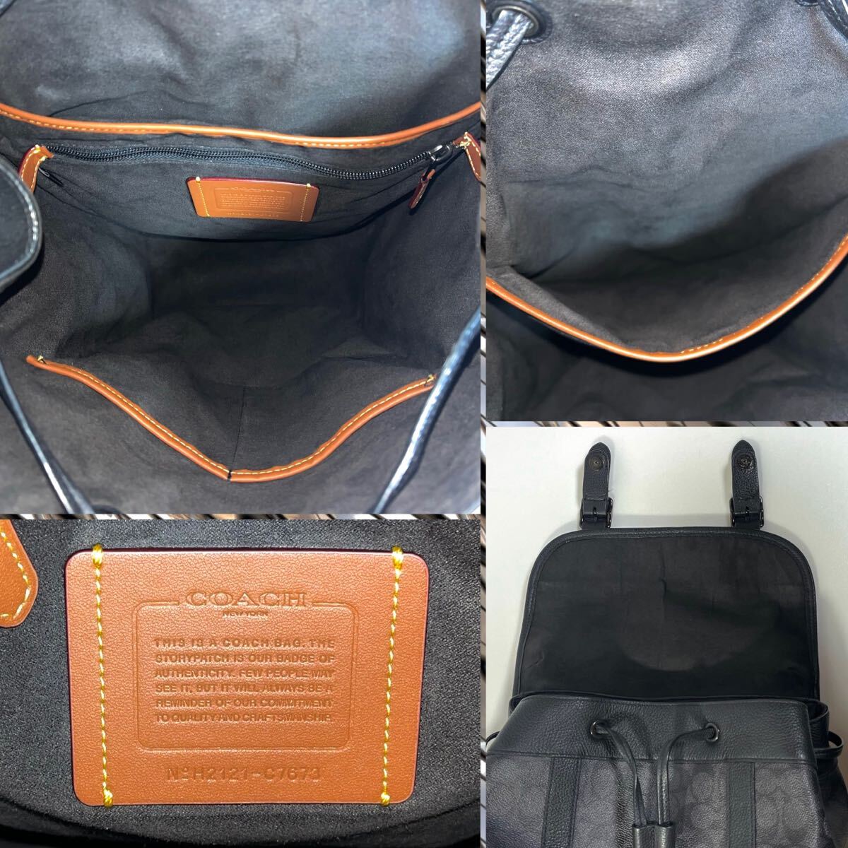 COACH コーチ HITCH BACKPACK IN SIGNATURE ヒッチ バックパック COACH コーチ HITCH BACKPACK IN SIGNATURE ヒッチ バックパック