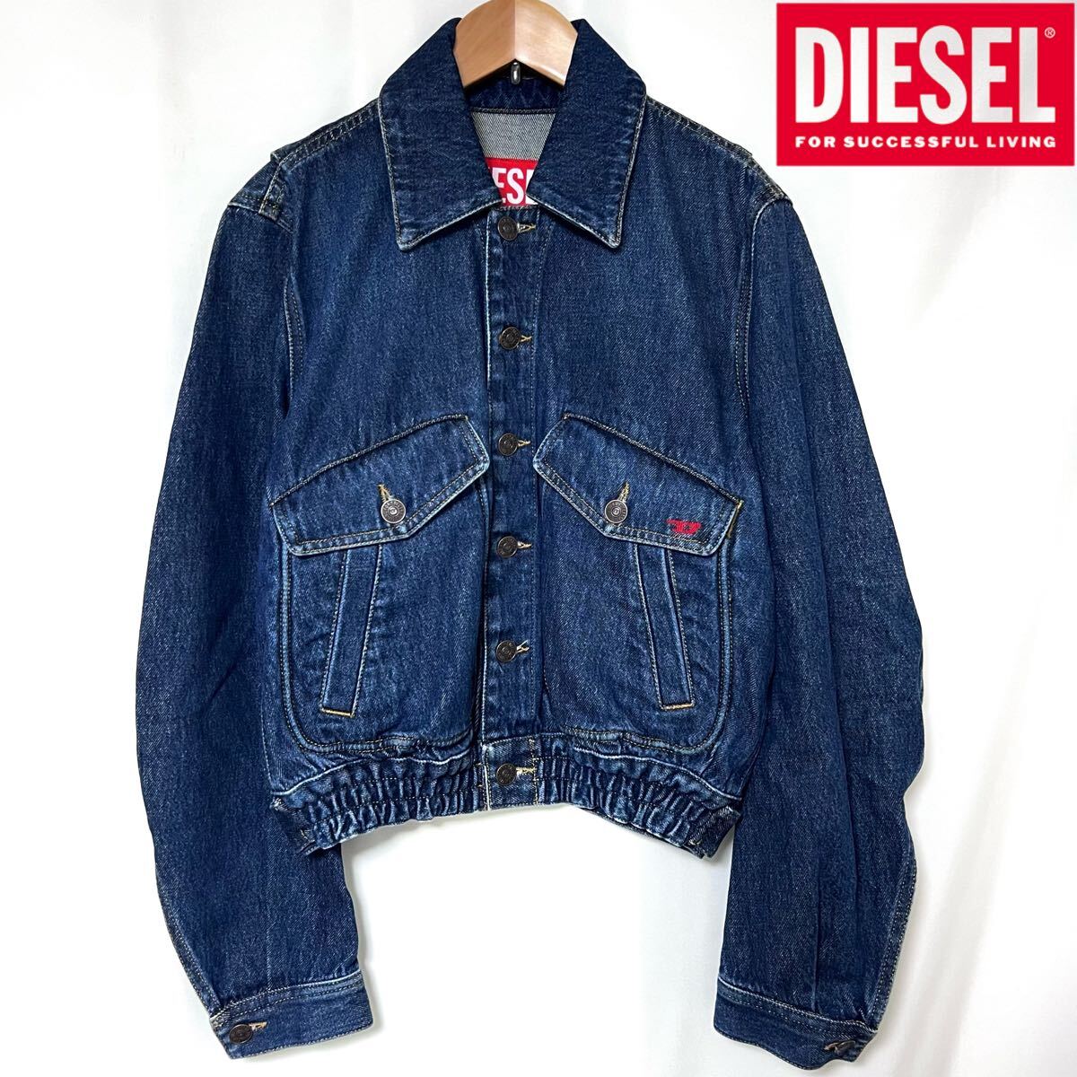 DIESEL ディーゼル DE-TRACY Bomber Jacket デニム ボンバー DIESEL ディーゼル DE-TRACY Bomber Jacket デニム ボンバー
