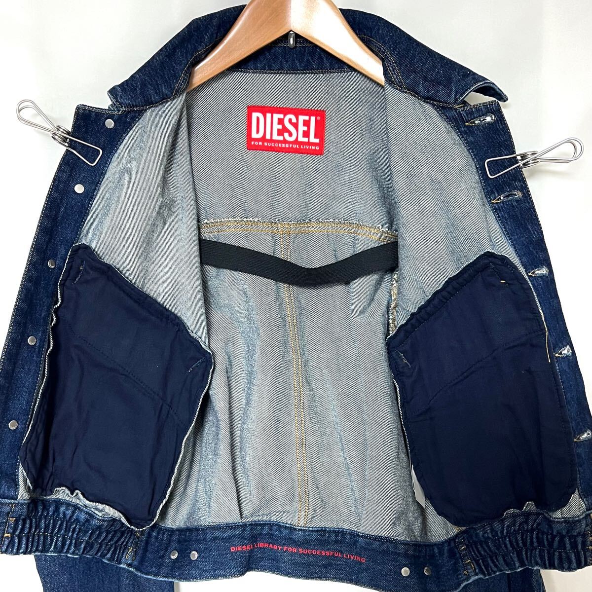 DIESEL ディーゼル DE-TRACY Bomber Jacket デニム ボンバー DIESEL ディーゼル DE-TRACY Bomber Jacket デニム ボンバー