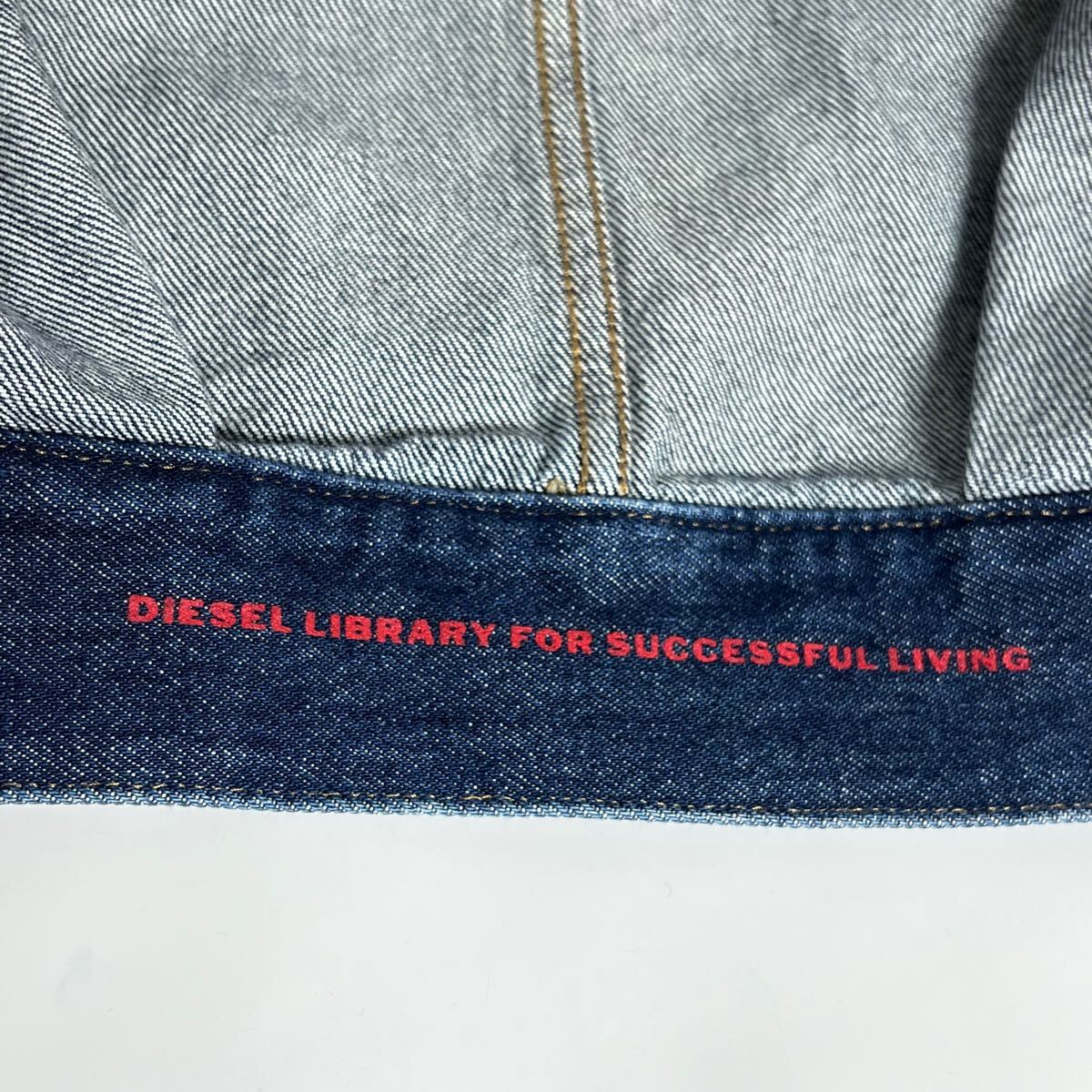 DIESEL ディーゼル DE-TRACY Bomber Jacket デニム ボンバー ジャケット Gジャン D刺繍 レディース S インディゴ