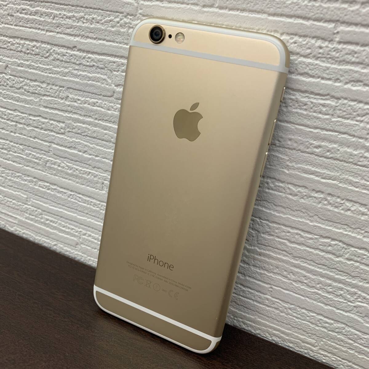 【動作OK】iPhone6 16GB ゴールド 最大容量100% / A1586 MG492J/A ソフトバンク SoftBank SB 利用制限◯ Apple アイフォーン アイフォン