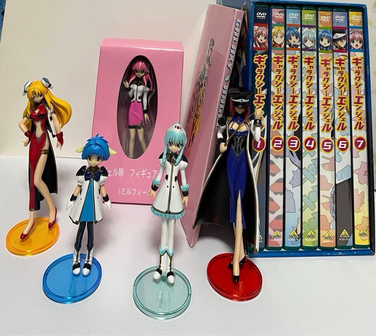 (DVD) ギャラクシーエンジェル (1) Limitedスペシャル (管理：142391) フィギュア、ポストカード、特製カード