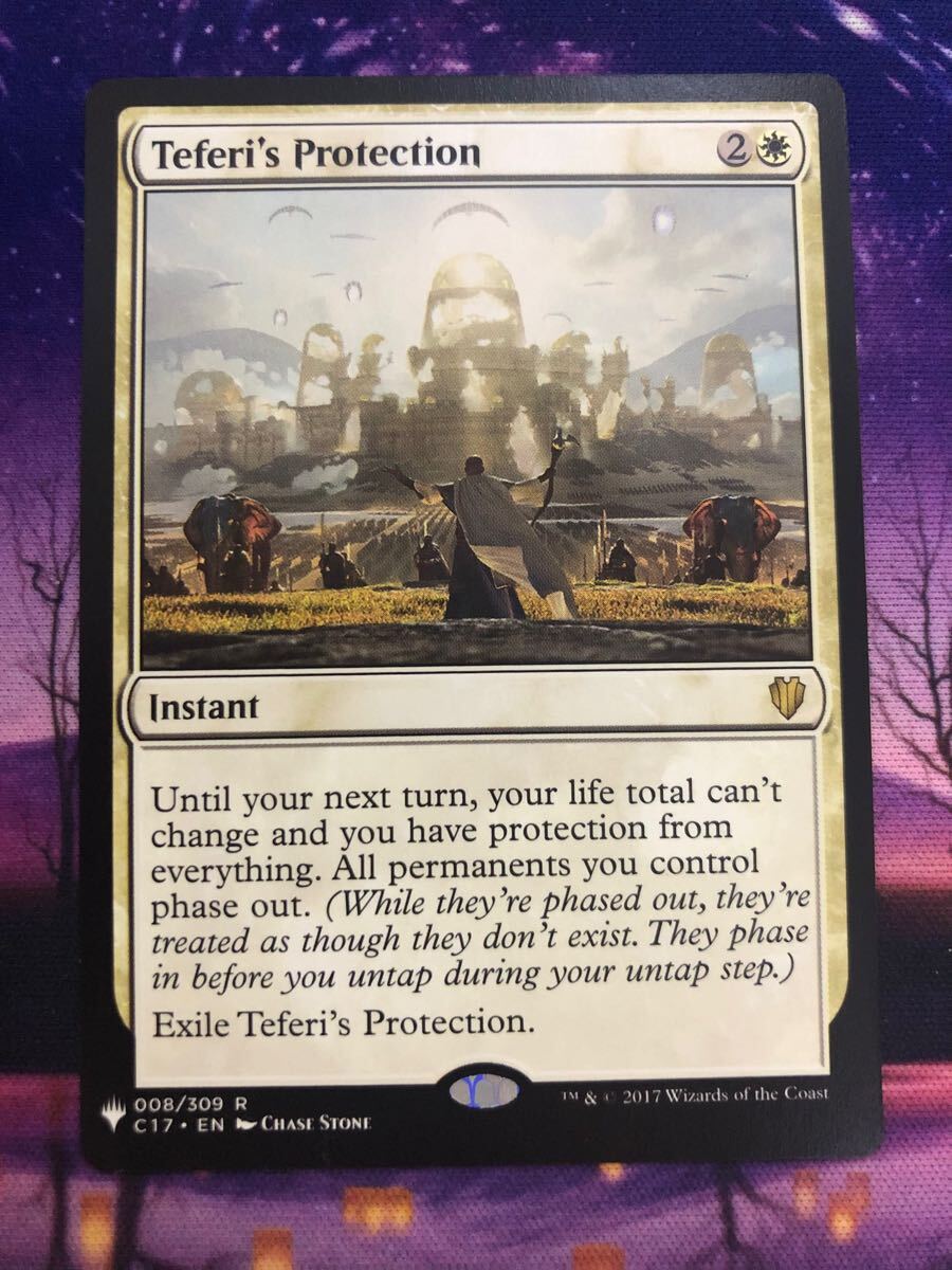 MTG/テフェリーの防御/Teferi's Protection/MB1/英語