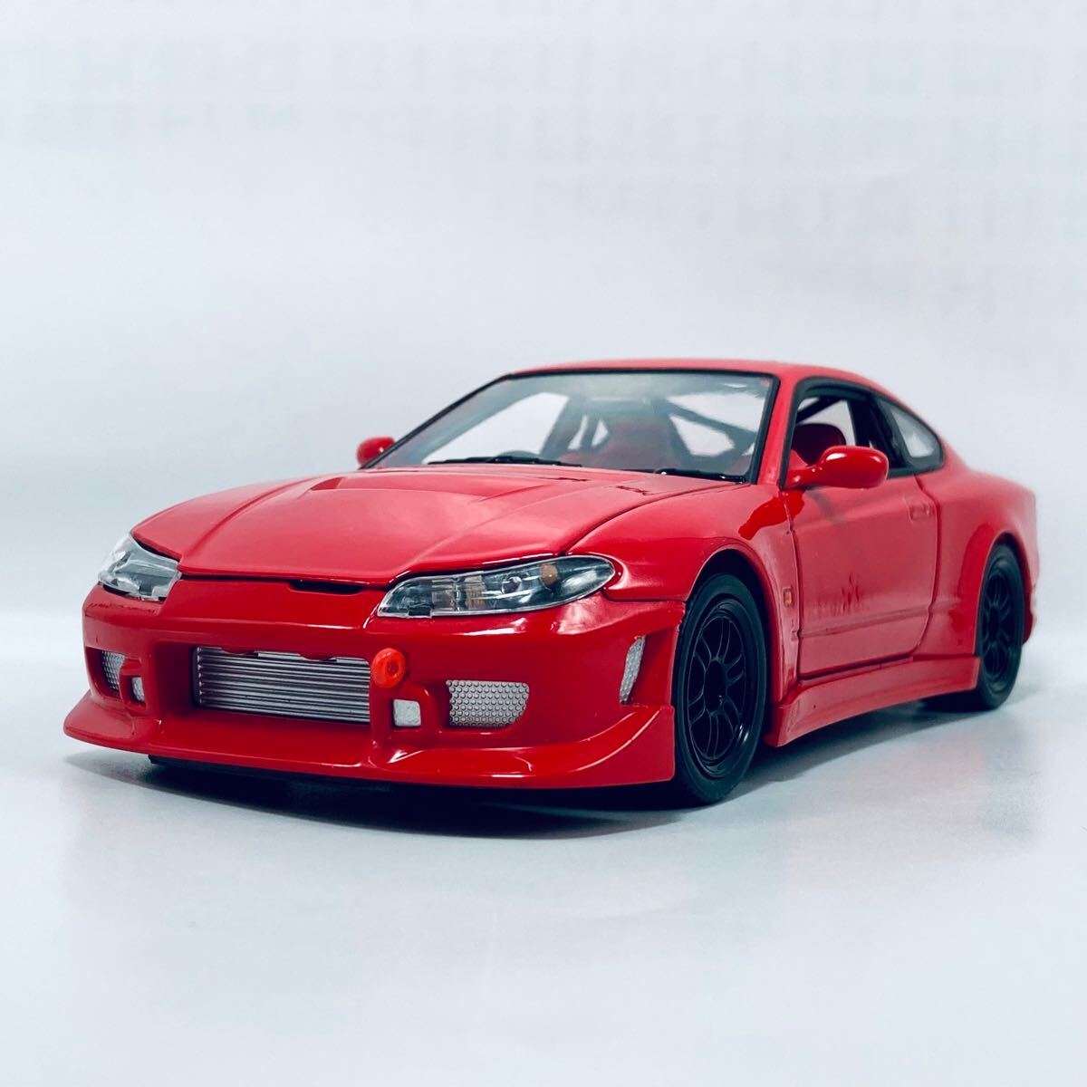 WELLY 1/24 S15 NISSAN SILVIA spec-R CUSTOM RED 日産 シルビア スペックR改 ツインカムターボ レッド