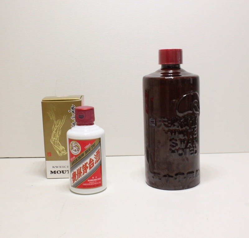 未開栓 中国酒　2本セット　　MOUTAI/white swan マオタイ酒 貴州茅台酒