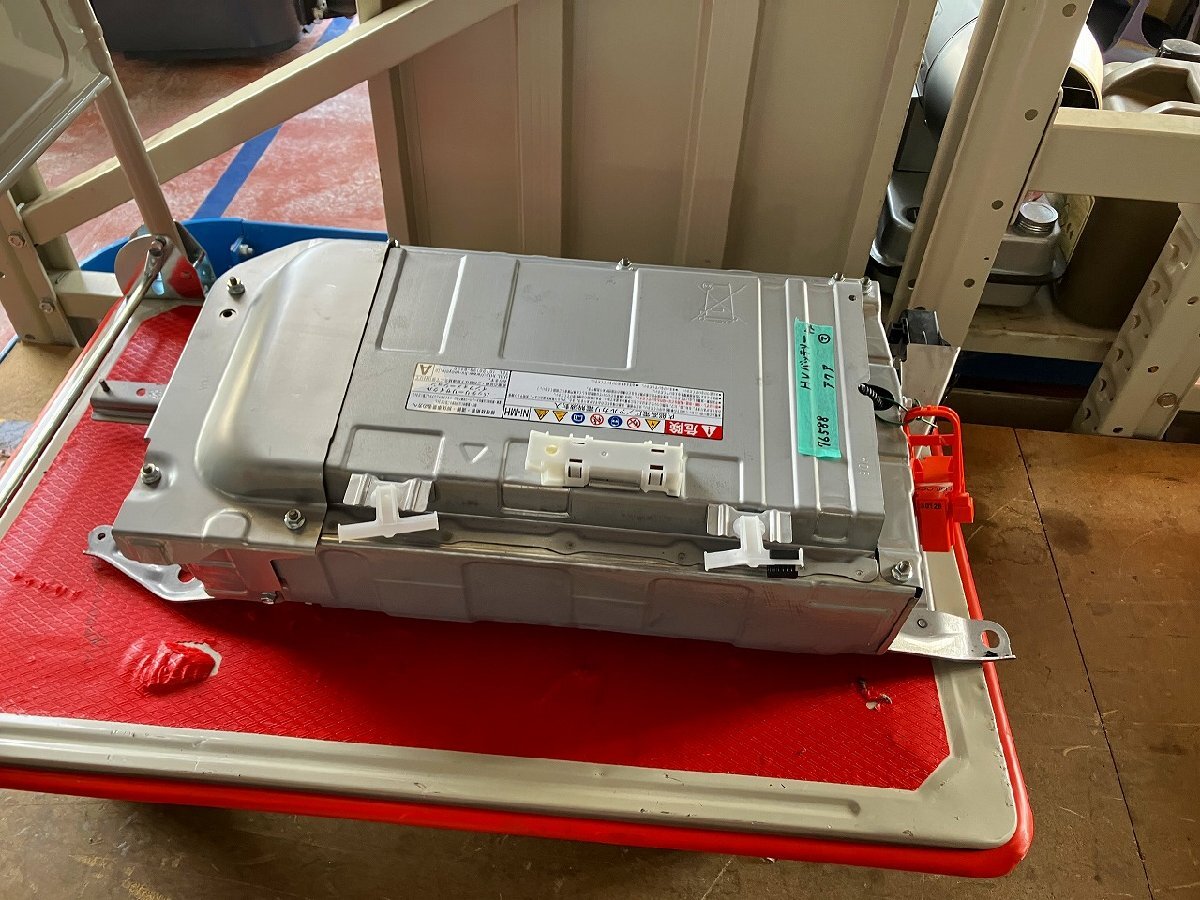 S管理76588 H25 アクア NHP10】★HV ハイブリッド バッテリー G9280-52030★※実働車外し 現状品