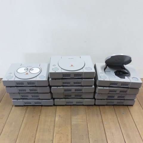 A511★SONY PS1 初代 本体のみ SCPH-5000～9000　計13台セット◎ジャンク 10/10★S