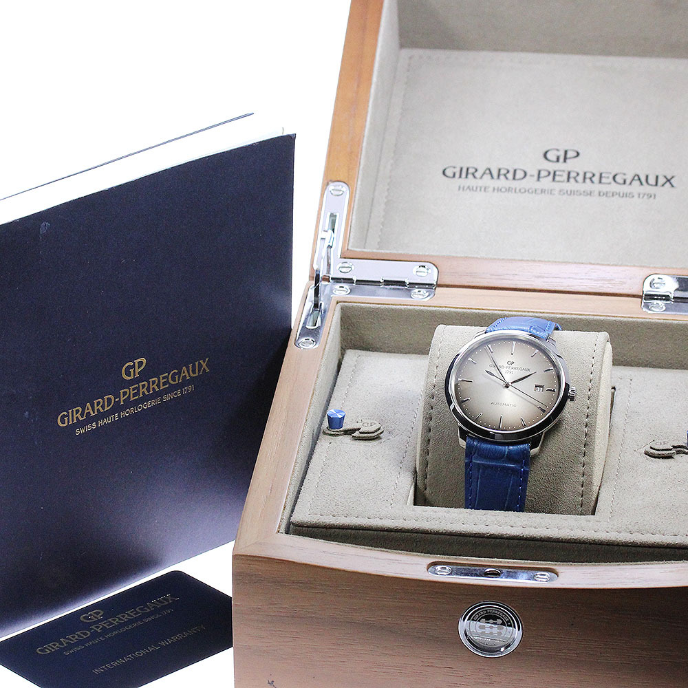 ジラール・ペルゴ GIRARD PERREGAUX 49555-11-231-BB60 1966 40ｍｍ デイト 自動巻き メンズ 美品 内箱・保証書付き_838078_画像2