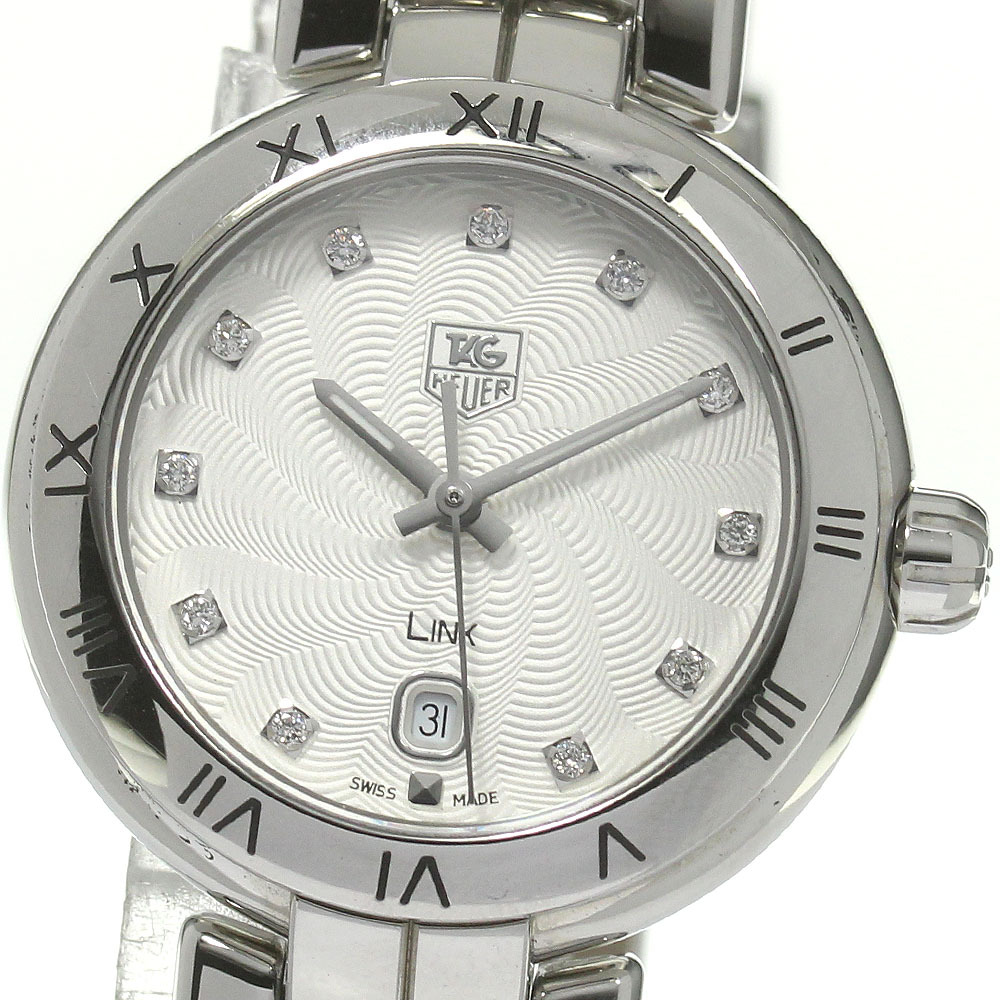 タグホイヤー TAG HEUER WAT1411.FC6316 リンク 11Pダイヤモンド クォーツ レディース _841547【ev10】