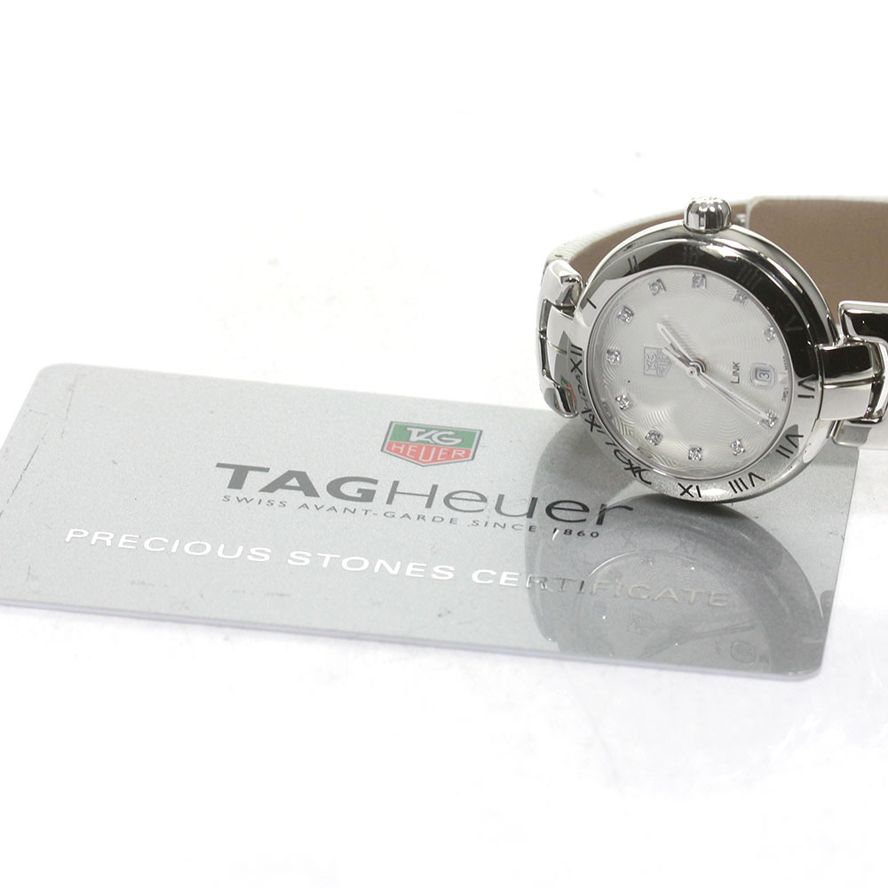 タグホイヤー TAG HEUER WAT1411.FC6316 リンク 11Pダイヤモンド クォーツ レディース _841547【ev10】