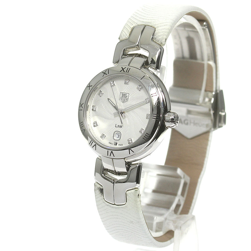 タグホイヤー TAG HEUER WAT1411.FC6316 リンク 11Pダイヤモンド クォーツ レディース _841547【ev10】