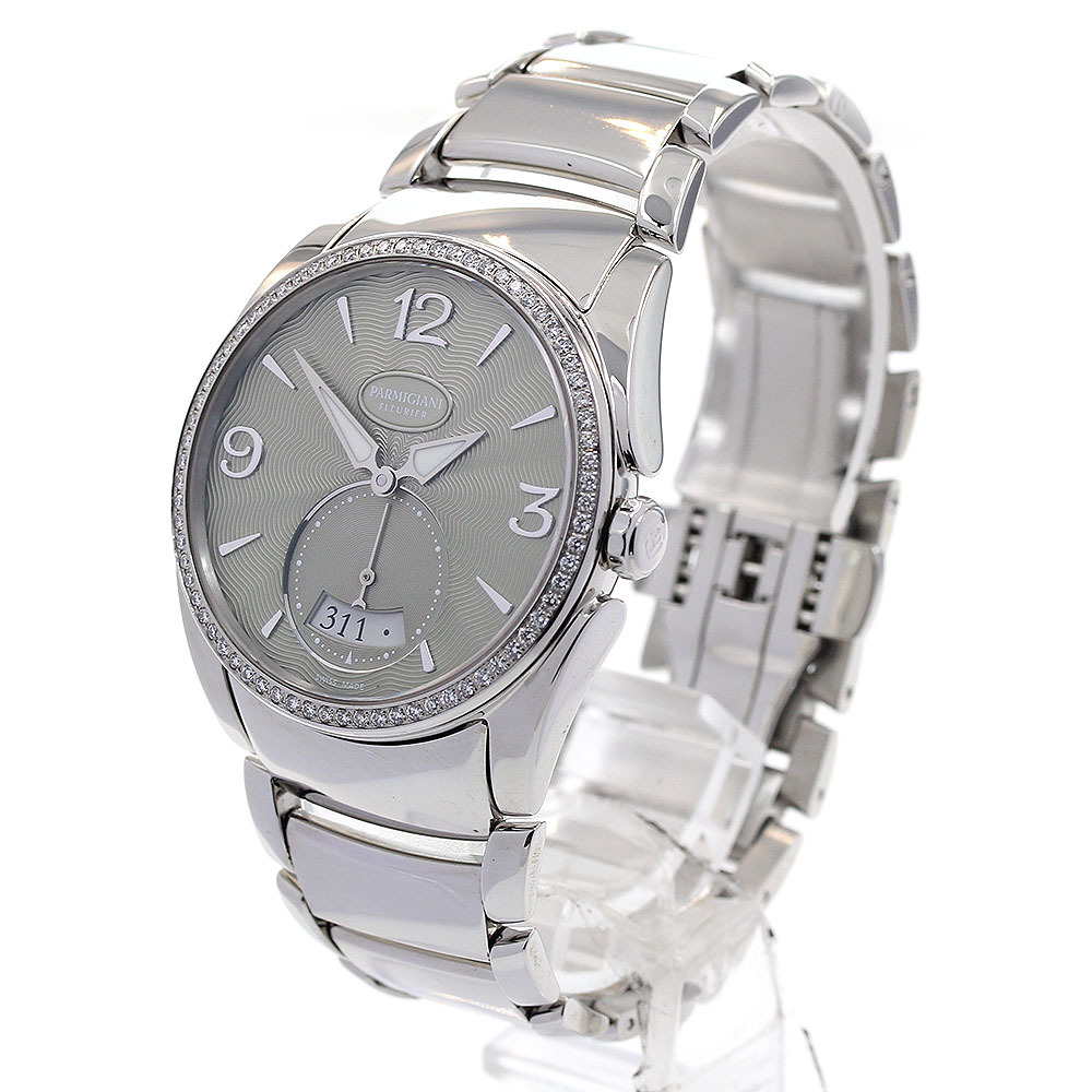  Pal mija-ni полный liePARMIGIANI FLEURIER RFC273-0065600-B00002 тонн dame Toro Polo язык бриллиантовая оправа самозаводящиеся часы женский _842415