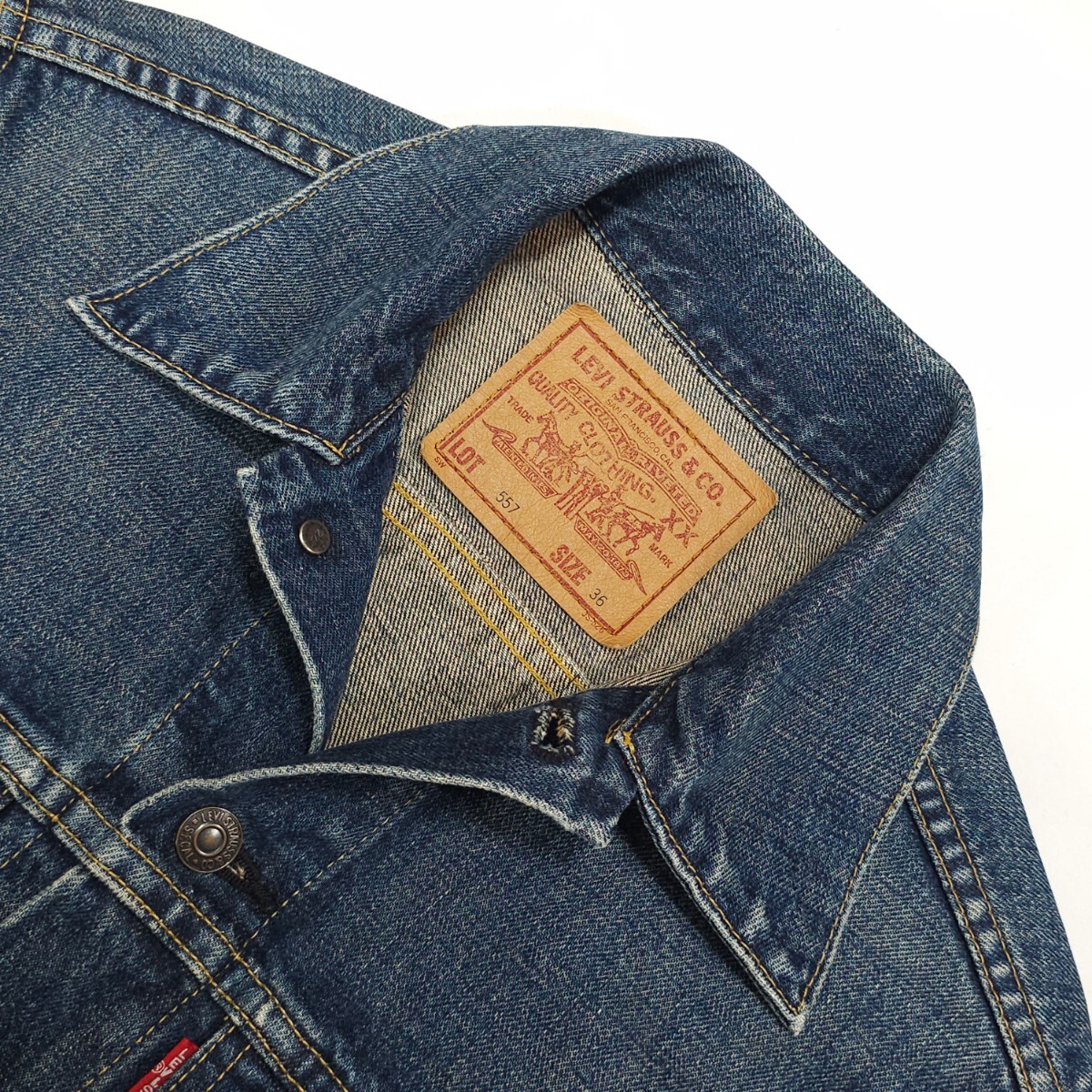 Levi'sリーバイス 71557-02デニムジャケット36日本製3rdサードG Levi'sリーバイス 71557-02デニムジャケット36日本製3rdサードG