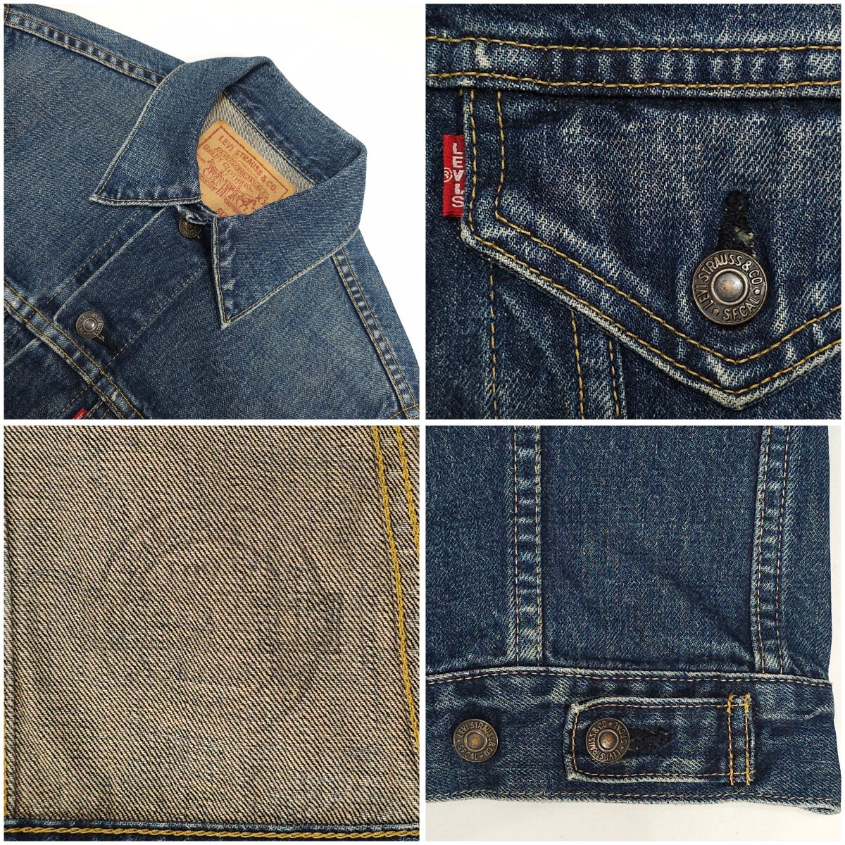 Levi'sリーバイス 71557-02デニムジャケット36日本製3rdサードG Levi'sリーバイス 71557-02デニムジャケット36日本製3rdサードG