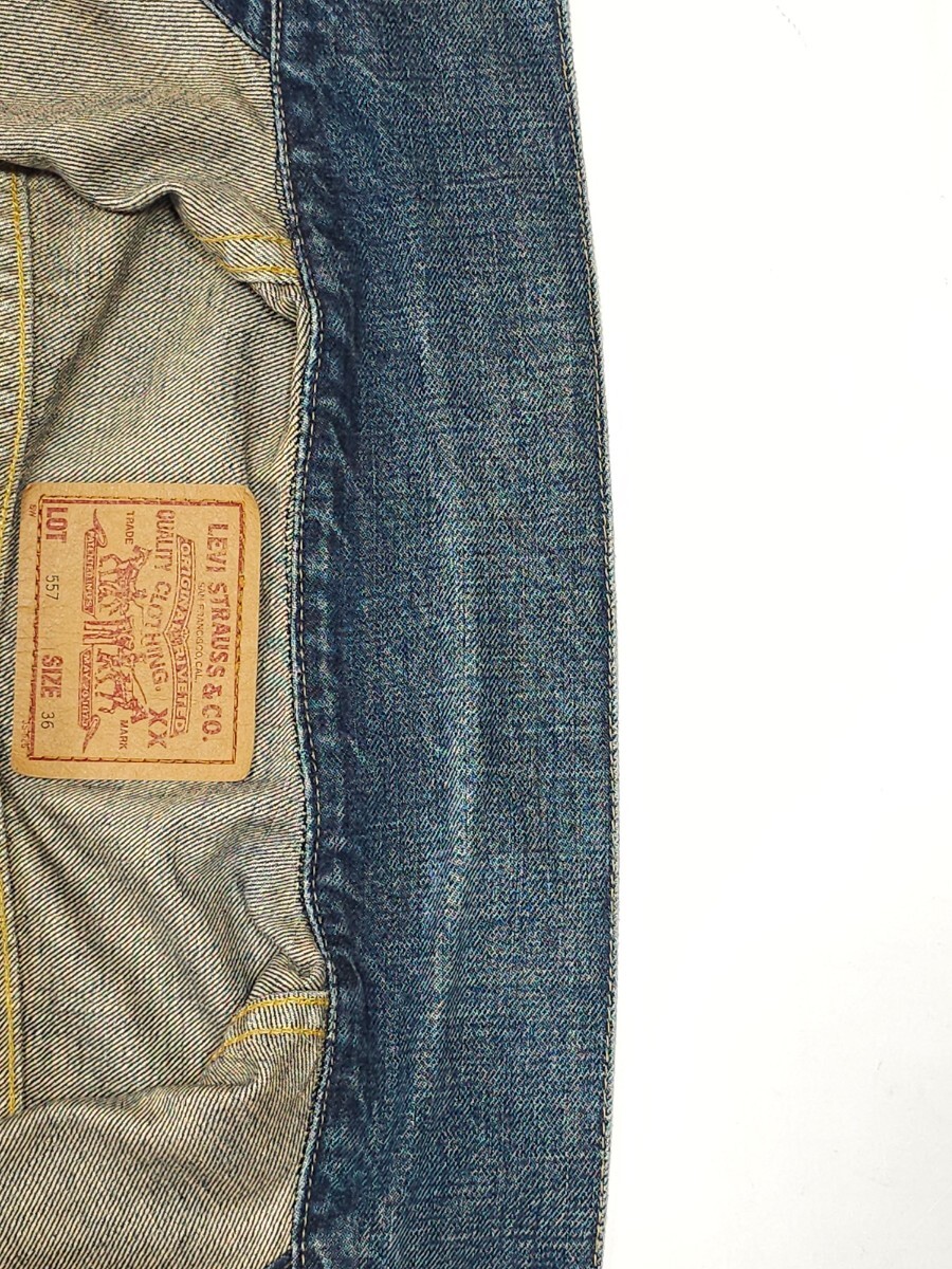 Levi'sリーバイス 71557-02デニムジャケット36日本製3rdサードG Levi'sリーバイス 71557-02デニムジャケット36日本製3rdサードG