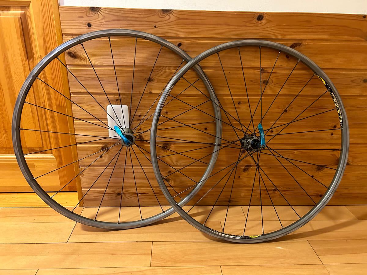 MAVIC COSMOS 700cクリンチャーホイール前後セット MAVIC COSMOS 700cクリンチャーホイール前後セットの通販 by