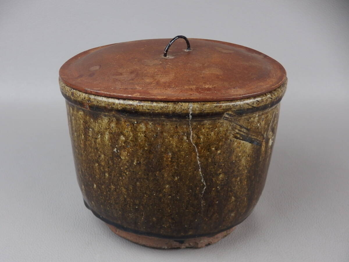 峰松 義人作 三島 水指 汲古窯 13.5Cm×17Cm 唐津焼 宜しく 水指 共箱 峰松 義人作 三島 水指 汲古窯 13.5Cm×17Cm 唐津焼 宜しく 水指 共箱