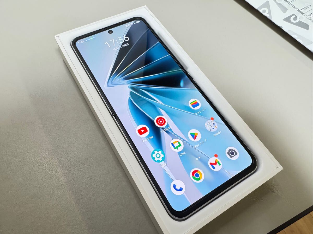 Android13】ZTE libero Flip 5G 折りたたみ スマホ ほぼ未使用 Android13】ZTE libero Flip 5G 折りたたみ スマホ ほぼ未使用