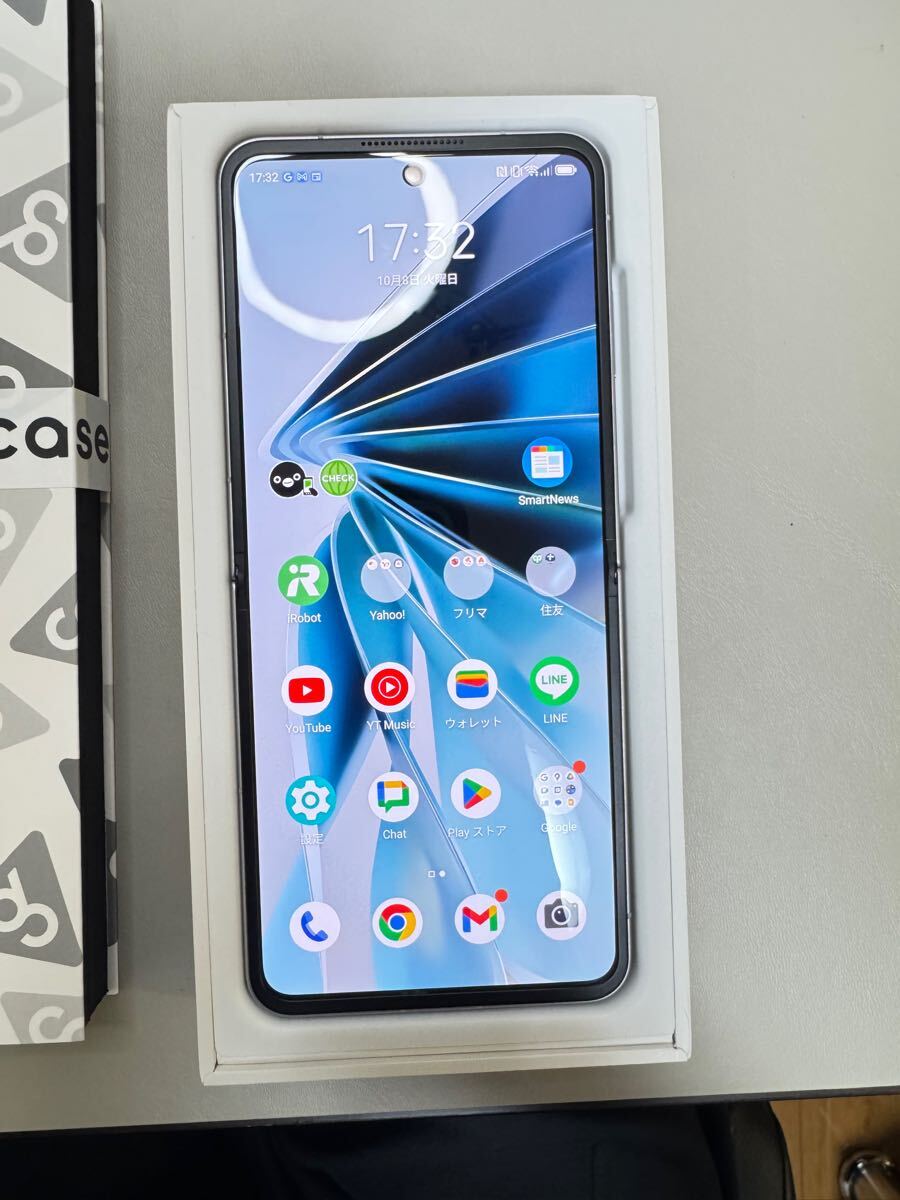 Android13】ZTE libero Flip 5G 折りたたみ スマホ ほぼ未使用 Android13】ZTE libero Flip 5G 折りたたみ スマホ ほぼ未使用