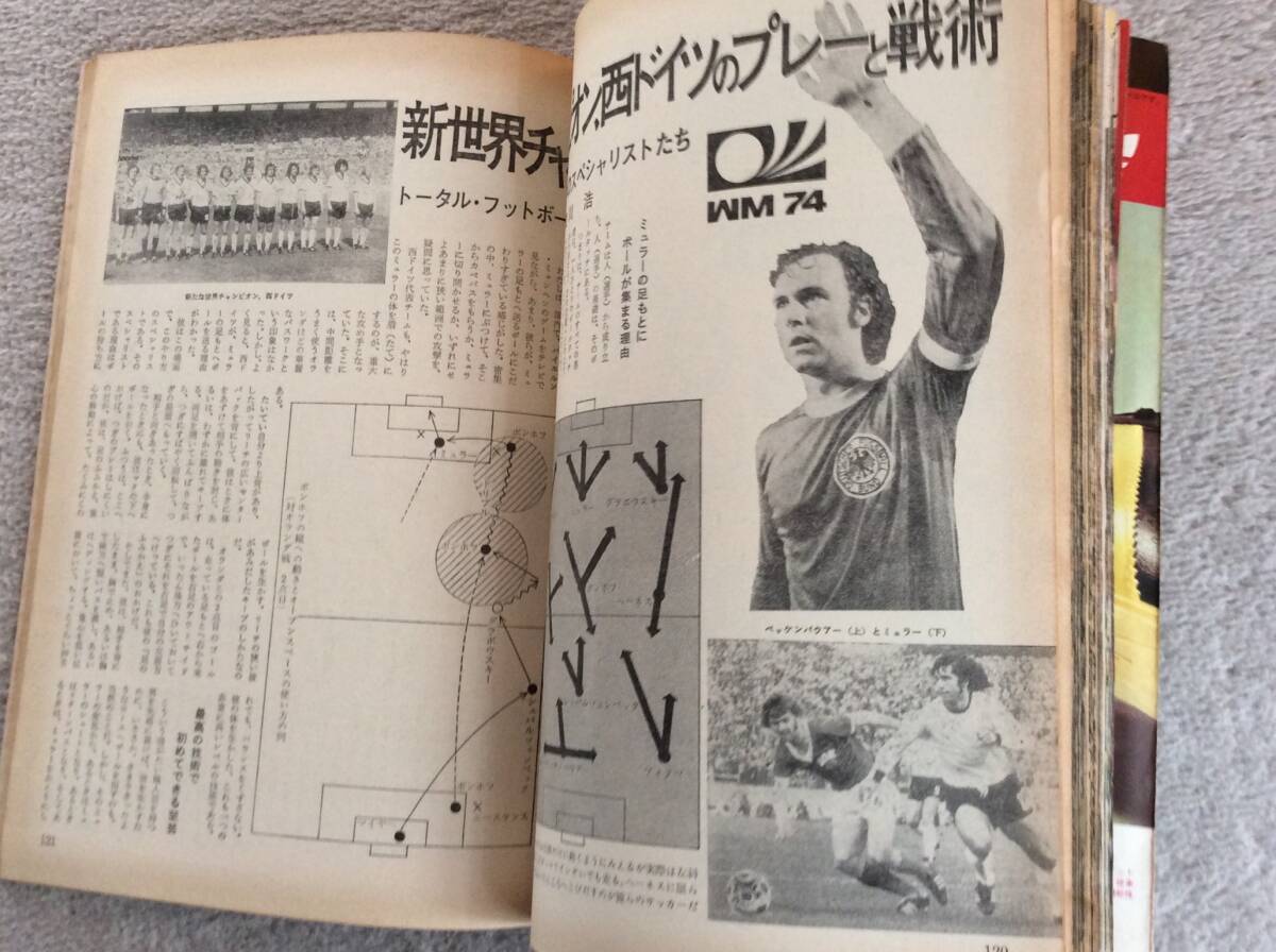 74西ドイツワールドカップ 別冊サッカーマガジン 秋季号 1974年 74西ドイツワールドカップ 別冊サッカーマガジン 秋季号 1974年