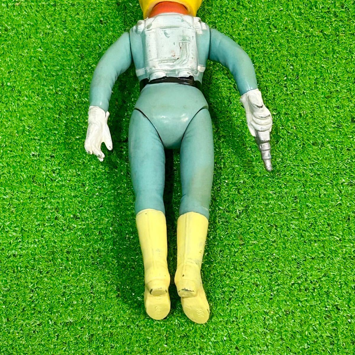 ハック（マルサン）アカネ隊員＆バンデラー（マーミット）未開封ソフビ３体セット ハック（マルサン）アカネ隊員＆バンデラー（マーミット）未開封