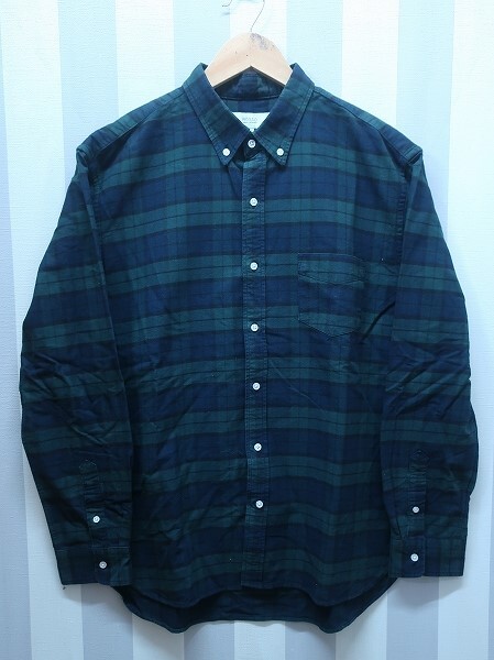 2-9420A/アーバンリサーチROSSOBDオックスフォードタータンチェックシャツ URBAN RESEARCH